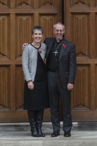 Foto: Caroline Welby und Bischof Justin Welby - © Lambeth Palace / Picture Partnership