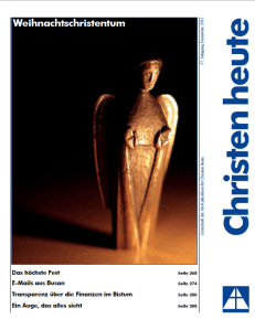Titelfoto Christen heute Dezember 2013
