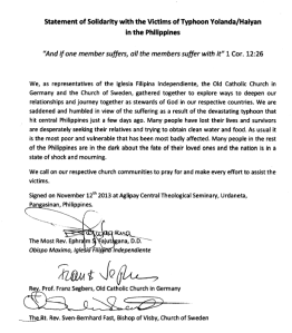 Brief von den Philippinen