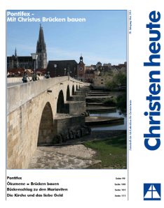 Titelbild von 'Christen heute' im Mai 2014