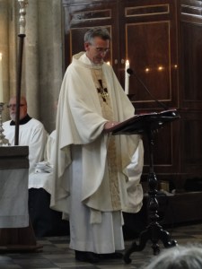 Bischof Dr. Harald Rein (Schweiz) hält die Jubiläums-Predigt