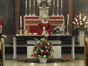 Pastorin Annemieke Duurkoop von der Pfarrgemeinde Utrecht