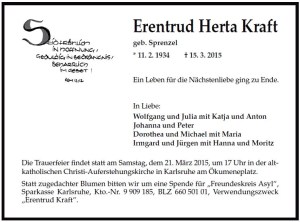 TodesanzeigeErentrudKraft